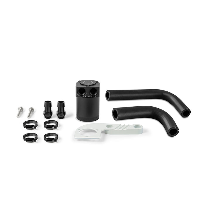 Mishimoto MMBCC-F80-15CAW Baffled Oil Catch Can, fits BMW F8X M3/M4 2015-2020, Alpine White III - Truck Part Superstore