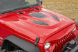 Rough Country 10525 Jeep Vented Performance Hood 07-18 Wrangler JK Rough Country - Truck Part Superstore