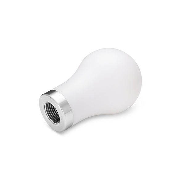 Mishimoto MMSK-TDP-WH Teardrop Shift Knob - Black, White - Truck Part Superstore