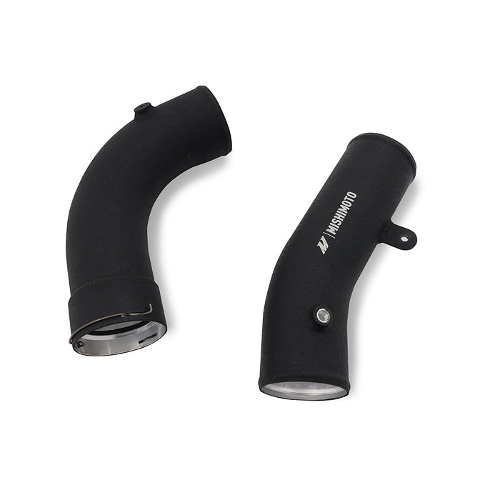 Mishimoto MMICP-DMAX-17CWBK Cold-Side Intercooler Pipe and Boot Kit, fits 6.6L Duramax (L5P) '17-'19, Black - Truck Part Superstore