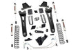 Rough Country 54170 6 Inch Ford Radius Arm Suspension Lift Kit No Overload Springs w/V2 Shocks 11-14 F-250 Rough Country - Truck Part Superstore