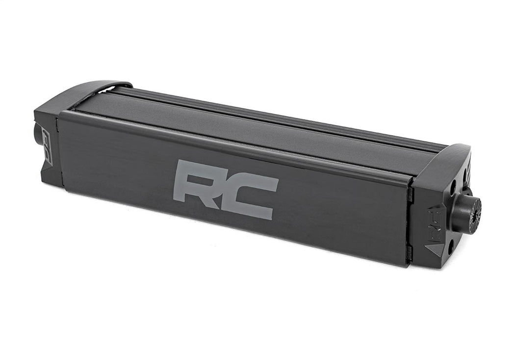 Rough Country 70728BLDRL 8 Inch CREE LED Light Bar Single Row, Pair Black Series w/Cool White DRL Rough Country - Truck Part Superstore