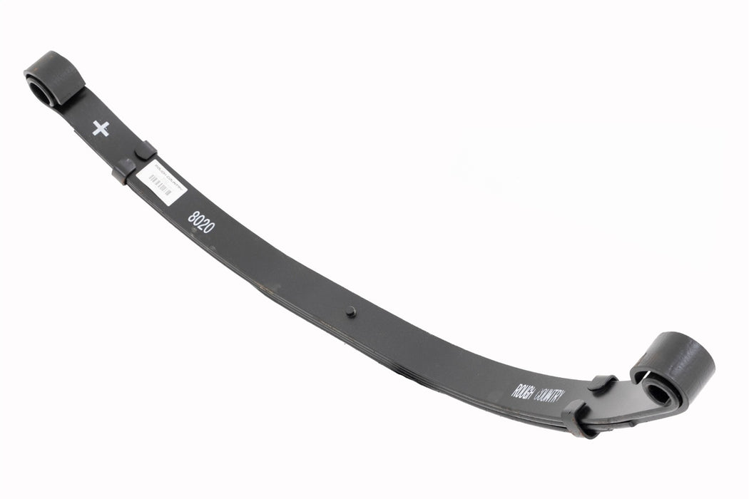 Rough Country 8020Kit Rear Leaf Springs 4 Inch Lift Pair 82-86 Jeep CJ 7 4WD Rough Country - Truck Part Superstore