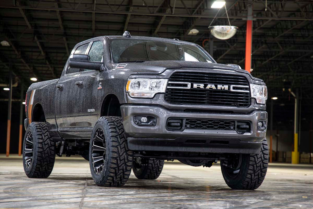 Rough Country 38330 5.0 Inch Dodge Suspension Lift Kit Dual Rate Front and Rear Coil Springs Radius Arms 19-20 Ram 2500 4WD Diesel Rough Country - Truck Part Superstore