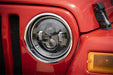 Rough Country RCH5000 Jeep 7 Inch LED Projection Headlights Wrangler TJ, JK Rough Country - Truck Part Superstore