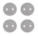 Quick Fuel Technology 9-172QFT Throttle Plate; Stainless Steel; 1 11/16 in.; 4 pc.; - Truck Part Superstore