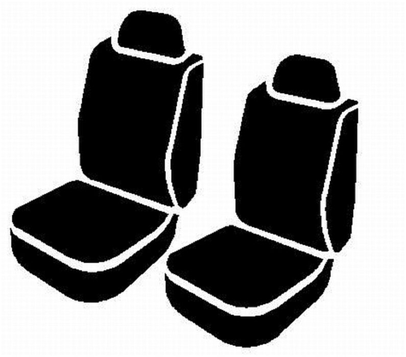 FIA OE39-43 TAUPE Oe™ Custom Seat Cover; Tweed; Taupe; Bucket Seats; Adjustable Headrests; - Truck Part Superstore