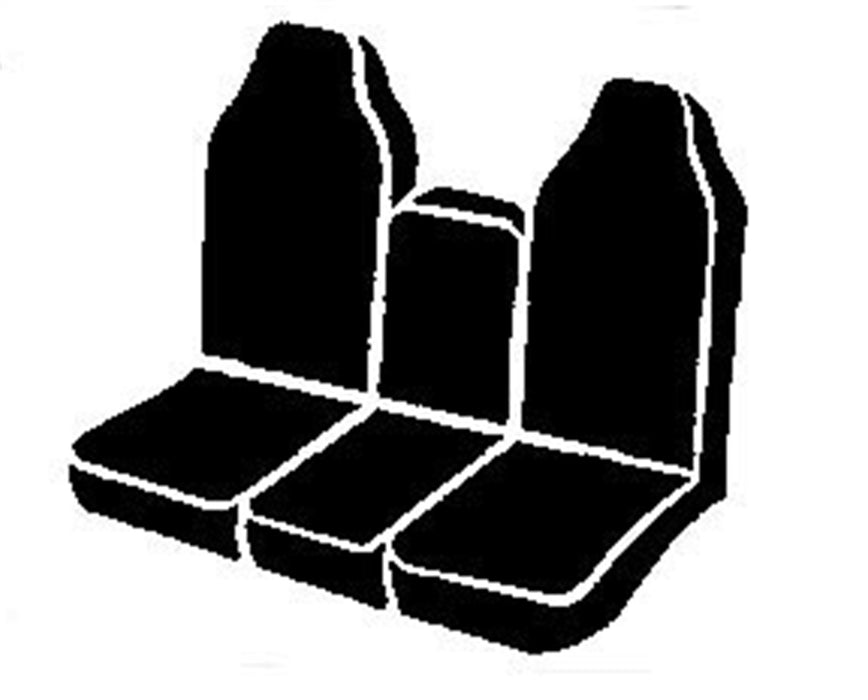 FIA TR49-4 BLACK Wrangler™ Custom Seat Cover - Truck Part Superstore