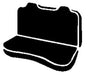 FIA TR49-6 GRAY Wrangler™ Custom Seat Cover; Saddle Blanket; Gray; Bench Seat; Cushion Cut Out; - Truck Part Superstore