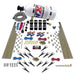 Nitrous Express 90008-10 SHARK DUAL STG/GAS 16 NZLS (200-1200HP) 8 SOLENOIDS WITH 10LB BOTTLE - Truck Part Superstore
