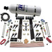 Nitrous Express 90009-15 SX2 DUAL STAGE 8 SOLENOID/GASOLINE 200-1200HP WITH 15LB BOTTLE - Truck Part Superstore