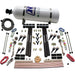 Nitrous Express 90009-15 SX2 DUAL STAGE 8 SOLENOID/GASOLINE 200-1200HP WITH 15LB BOTTLE - Truck Part Superstore