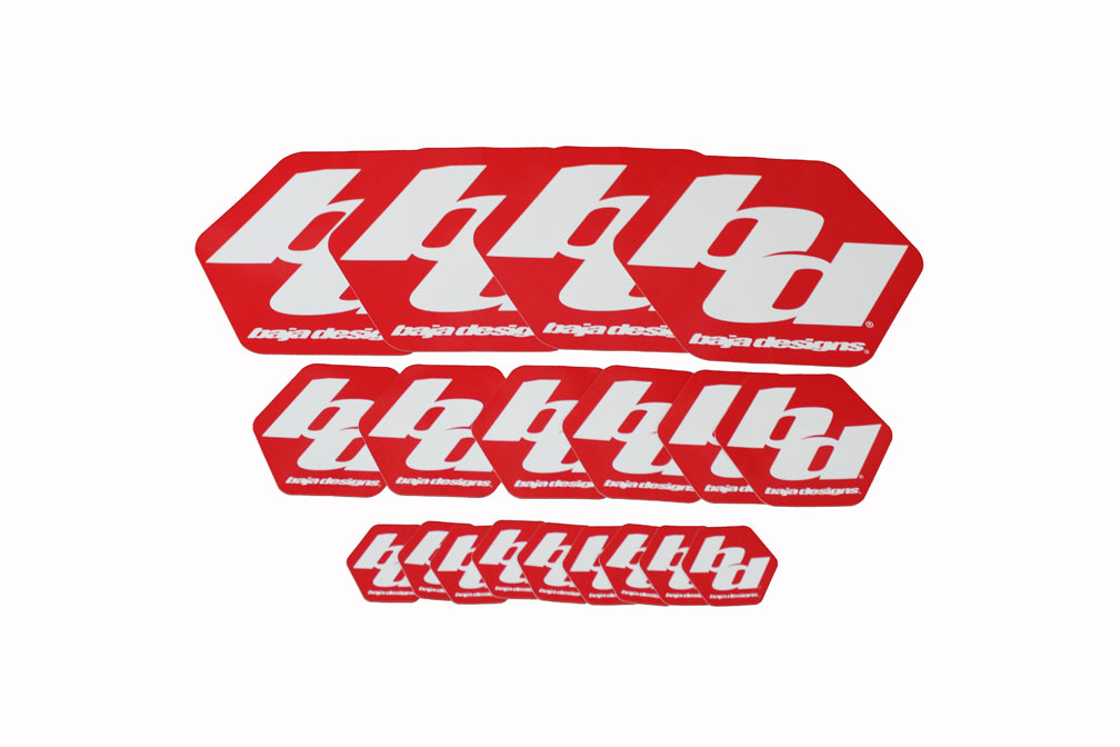Baja Designs 900091 Small Sticker Pack Baja Designs - Truck Part Superstore