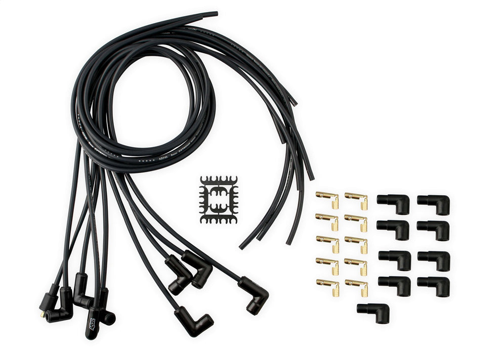 ACCEL 9001CK Extreme 9000 Black Ceramic Boot Spark Plug Wire Set - Truck Part Superstore
