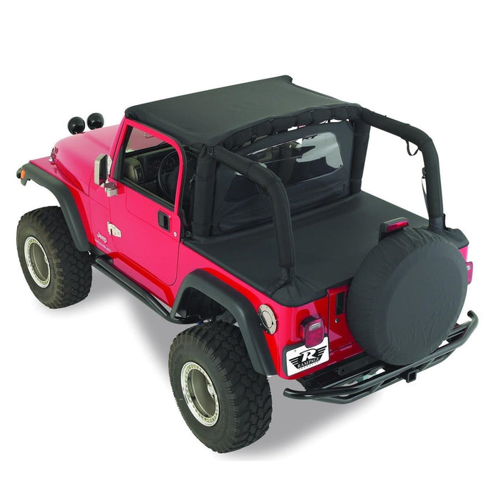 Rampage 90035R Windbreaker; Black Diamond; - Truck Part Superstore