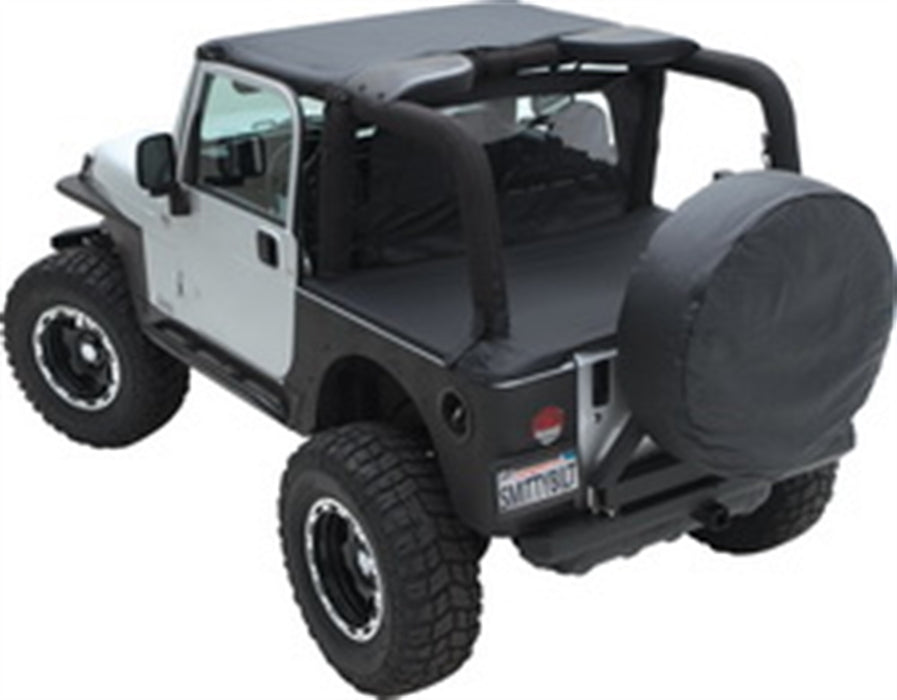 Smittybilt 90501 Standard Soft Top 55-75 Jeep CJ5, M38A1 Vinyl Black Smittybilt - Truck Part Superstore