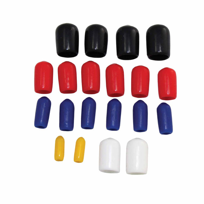 SpeedFx 9009 Contains Two Yellow 1/8 In/ Six Blue 3/16 In/ 6 Red 1/4 In/ 4 Black 3/8 In/ 2 Wh - Truck Part Superstore