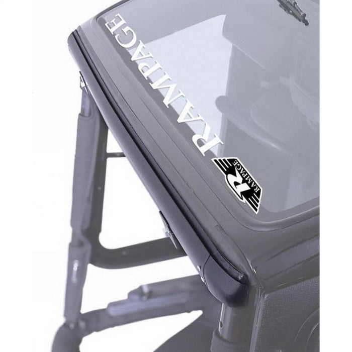 Rampage 901001 Windshield Channel; Black; - Truck Part Superstore