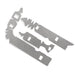 Design Engineering 901047 Heat Shield Liner Kit; Vance and Hines Headpipe; Fits Dresser Dual Models; - Truck Part Superstore