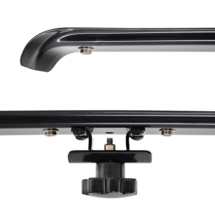 Smittybilt 90106 Jeep JK Gen2 Windshield Header Easy Install 2007-2018 Wrangler JK Black Each Smittybilt - Truck Part Superstore