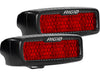 Rigid Industries 90163 Diffused Rear Facing High/Low Surface Mount Red Pair SR-Q Pro RIGID Industries - Truck Part Superstore