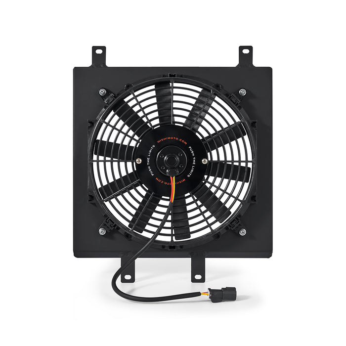 Mishimoto MMFS-CIV-92BK Performance Aluminum Fan Shroud Kit, fits Honda Civic 1992-2000, Black - Truck Part Superstore