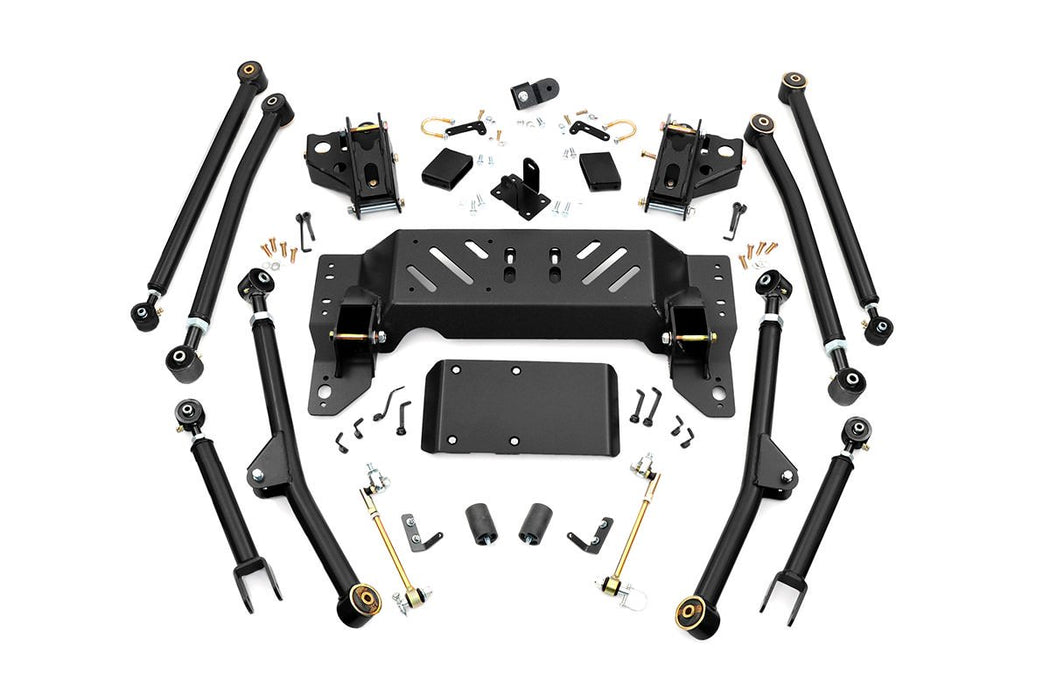 Rough Country 90200U 4 Inch Jeep Long Arm Upgrade Kit 93-98 Grand Cherokee ZJ Rough Country - Truck Part Superstore