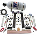 Nitrous Express 90209-10 SX2 DUAL STG/GAS/RAILS 8 NZLS (200-1200HP) W/10LB BOTTLE - Truck Part Superstore