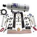 Nitrous Express 90209-15 SX2 DUAL STG/GAS/RAILS 8 NZLS (200-1200HP) W/15LB BOTTLE - Truck Part Superstore