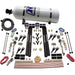 Nitrous Express 90209-15 SX2 DUAL STG/GAS/RAILS 8 NZLS (200-1200HP) W/15LB BOTTLE - Truck Part Superstore