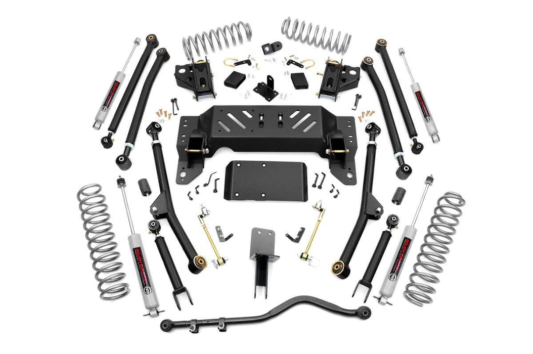 Rough Country 90222 4 Inch Jeep Long Arm Suspension Lift Kit 93-98 Grand Cherokee ZJ Rough Country - Truck Part Superstore