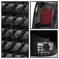 Spyder Auto 9022449 XTune LED Tail Lights; Black; - Truck Part Superstore