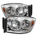 Spyder Auto 9022913 XTune Crystal Headlights; Amber/Chrome; - Truck Part Superstore