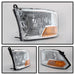 Spyder Auto 9022937 XTune Crystal Headlights; Non-Quad; Chrome; - Truck Part Superstore