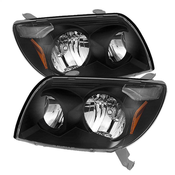Spyder Auto 9023583 XTune Crystal Headlights; Black; - Truck Part Superstore