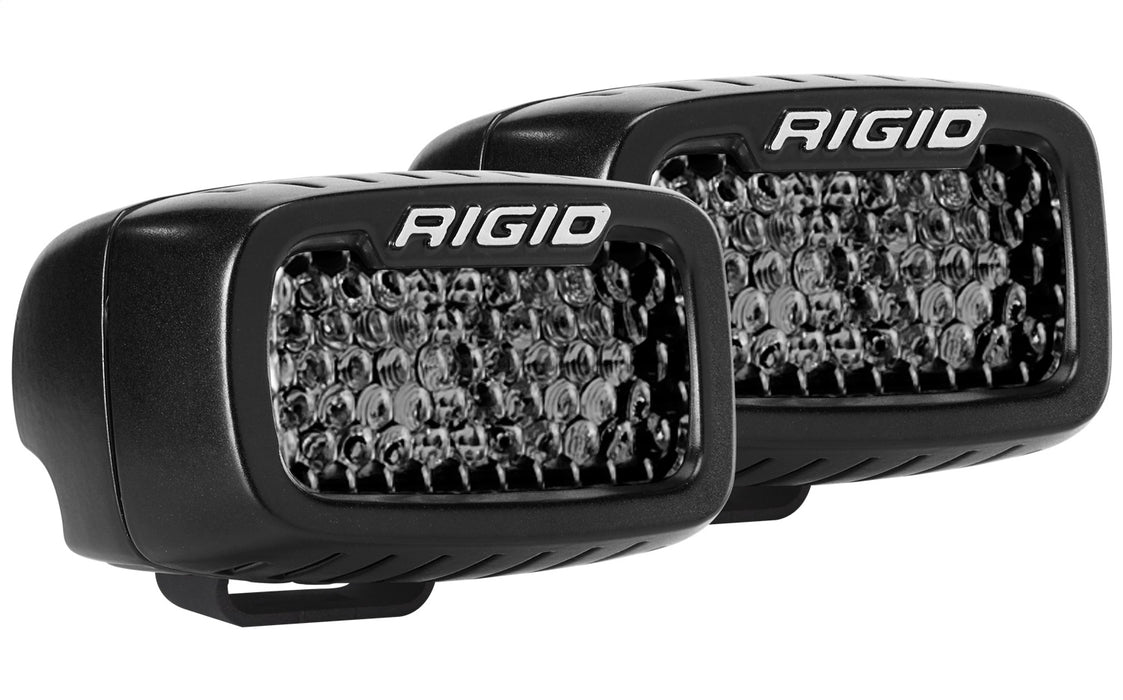 Rigid Industries 902513BLK Spot Diffused Midnight Surface Mount Pair SR-M Pro RIGID Industries - Truck Part Superstore