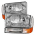 Spyder Auto 9025419 XTune Crystal Headlights/Bumper Lights; Chrome; - Truck Part Superstore