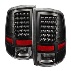 Spyder Auto 9025587 XTune Tail Lights; Incandescent Model Only; Not Compatible w/LED Model; Black; - Truck Part Superstore