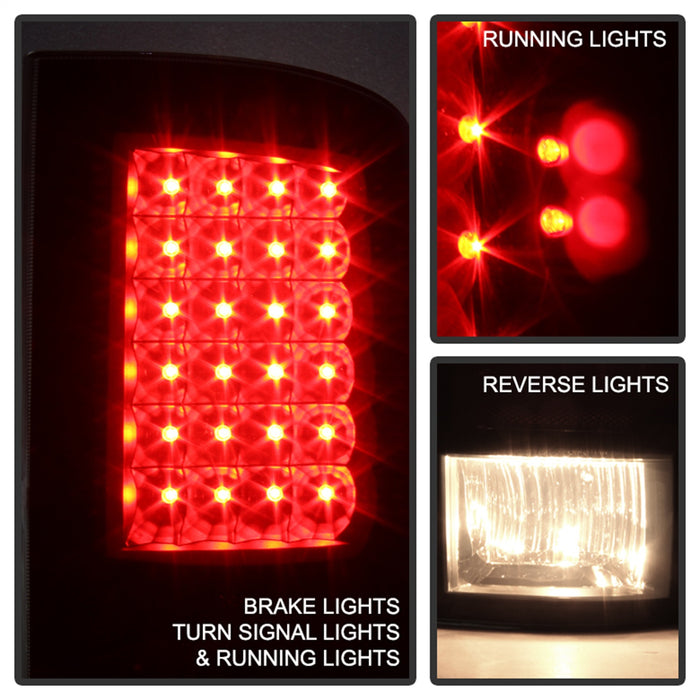 Spyder Auto 9025617 XTune Tail Lights - Truck Part Superstore