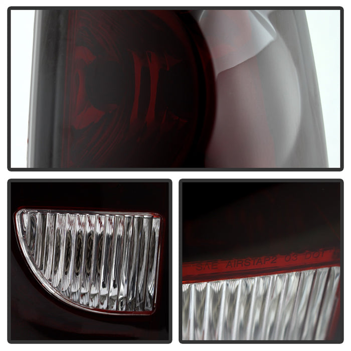 Spyder Auto 9026355 XTune Tail Lights; Red Smoked; - Truck Part Superstore