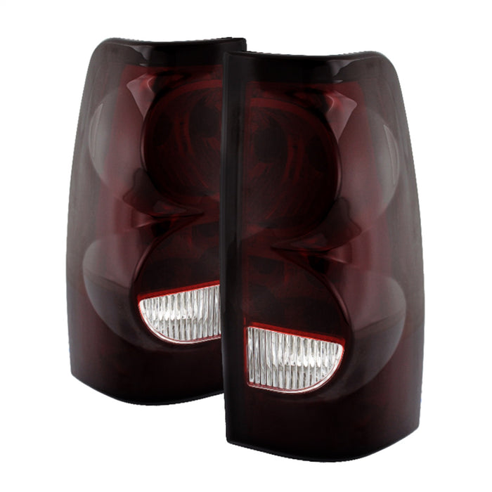 Spyder Auto 9026355 XTune Tail Lights; Red Smoked; - Truck Part Superstore