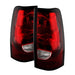 Spyder Auto 9026362 XTune Tail Lights; OEM; Pair; Red Clear; - Truck Part Superstore