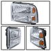 Spyder Auto 9026560 XTune Crystal Headlights; Chrome; - Truck Part Superstore