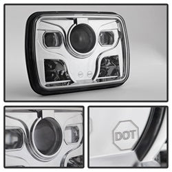 Spyder Auto 9026799 XTune LED Headlights - Truck Part Superstore