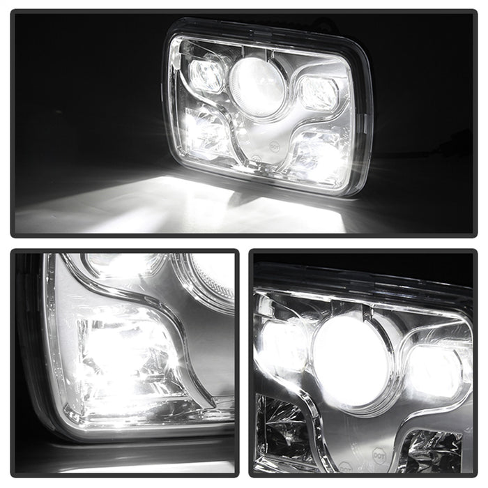 Spyder Auto 9026799 XTune LED Headlights - Truck Part Superstore