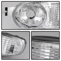 Spyder Auto 9027086 XTune Bumper Lights; Clear; - Truck Part Superstore