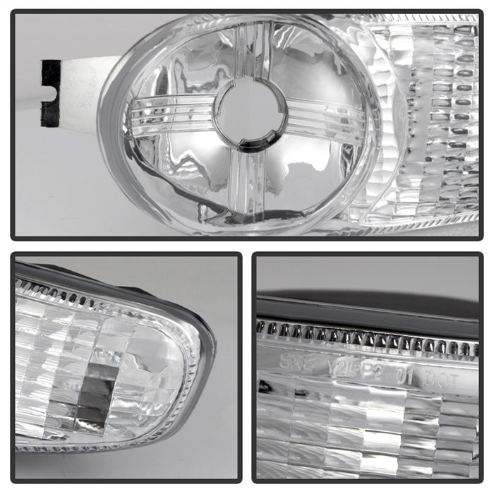 Spyder Auto 9027086 XTune Bumper Lights; Clear; - Truck Part Superstore