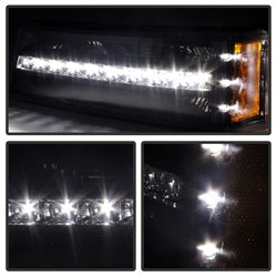 Spyder Auto 9027482 XTune LED Bumper Lights; Will Not Work w/Body Cladding Models; Black; - Truck Part Superstore