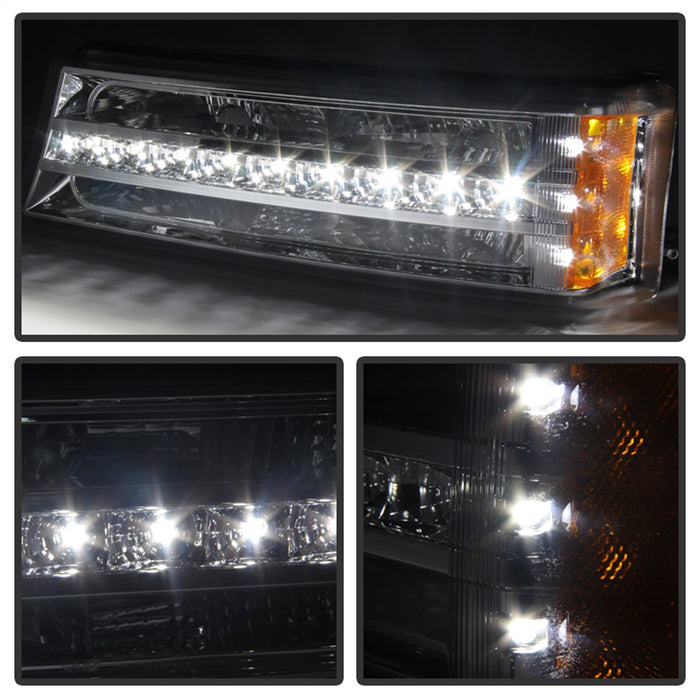 Spyder Auto 9027499 XTune LED Bumper Lights; Will Not Work w/Body Cladding Models; Chrome; - Truck Part Superstore