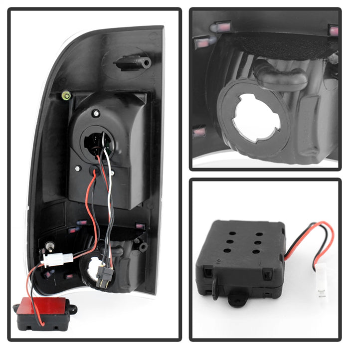 Spyder Auto 9027642 XTune LED Tail Lights; Black Smoke; - Truck Part Superstore